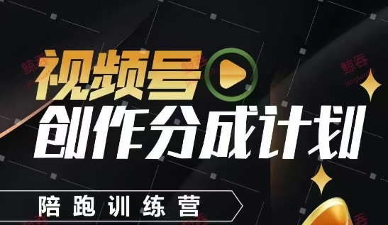 视频号创作分成计划陪跑训练营，手把手教会你如何制作视频，细水长流型项目-阿卡帕尼智赚AI实验室